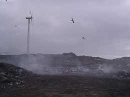 Basurero de Ponteceso jeje